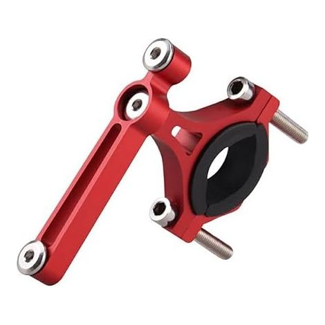 Adaptador para portabotellas de bicicleta, manillar de aleación de aluminio, soporte para tubo de bebida de conversión de 90 grados, para ciclismo. (1/4)