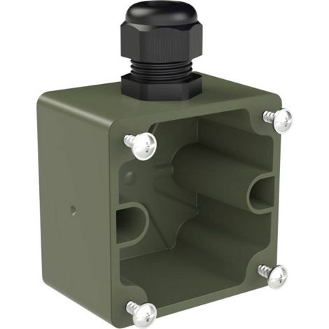 PC Electric 80168.u Coperchio PA6 Bronzo-verde (opaco) IP68