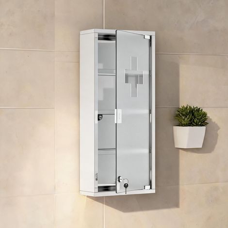 Meuble de salle de bain argintiu 30 x 12 x 60 cm (1/5)