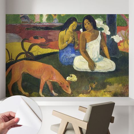 Fotomurale adesivo - murale da parete - Carta da parati autoadesiva - design parete moderno - Scena esotica 104x70 cm (1/5)