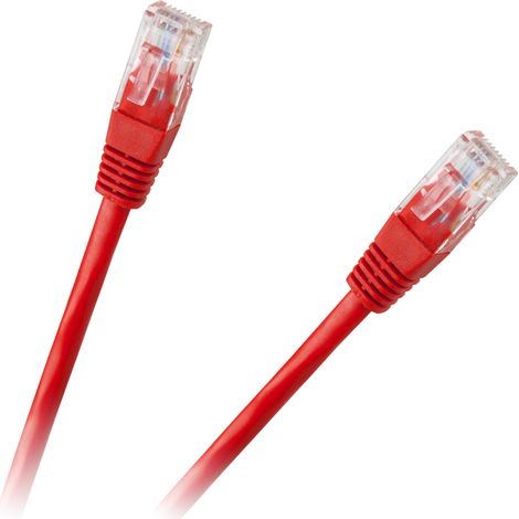 Cordon de brassage RJ45/6/0,5 rouge 0,5 m