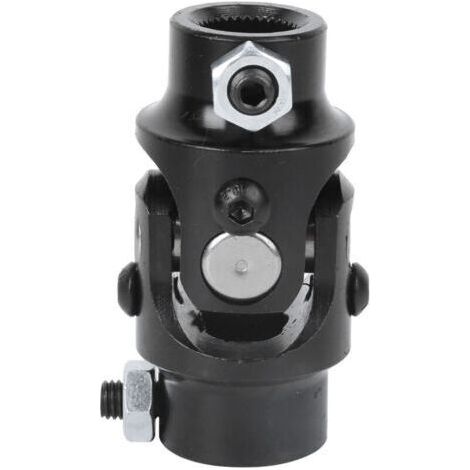 Arbre de direction U Joint 3/4-36 Spline X 3/4in DD pour meuleuses Niveleurs Fit pour Mustang (Noir) (1/4)