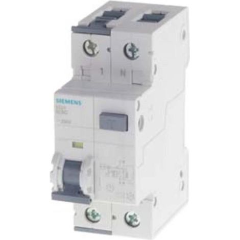 Disjoncteur différentiel 2P 20A C 0,03A type AC 6kA 5SU1356-1KK20
