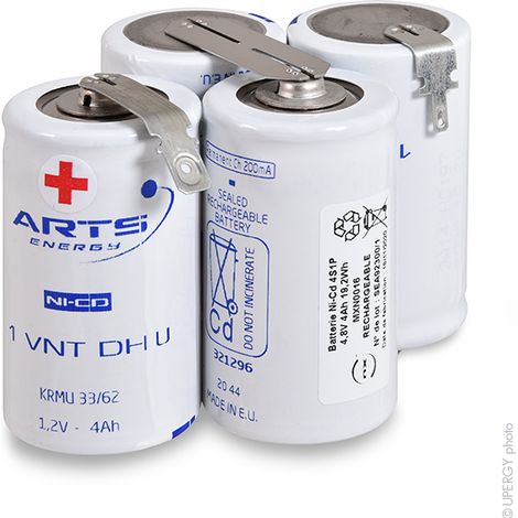 NX - Batterie NiCd 4x D VT 4S1P 4.8V 4.2Ah Fast