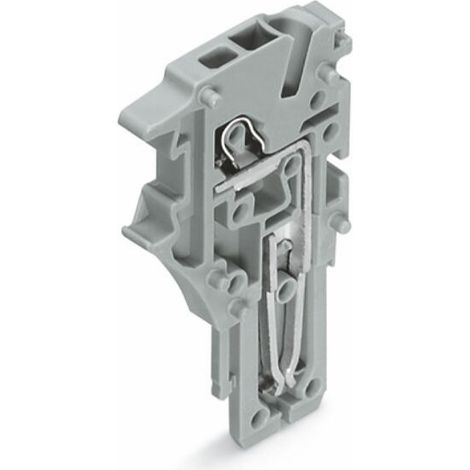 WAGO 1-Leiter-Federleisten-Endmodul Push-in CAGE CLAMP® 1,5 mm grau 2020-181