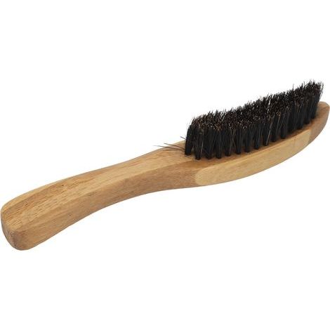 Brosse à Barbe en Bois Naturel pour Entretien et Forme de la Barbe Homme (1/5)