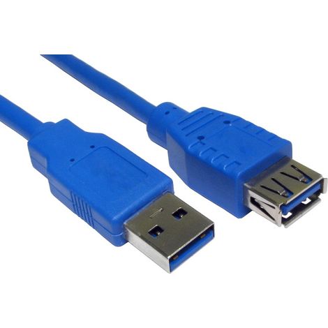 Rallonge USB RS PRO, Type A vers Type A, 1m ( Prix pour Paquet de 5 )
