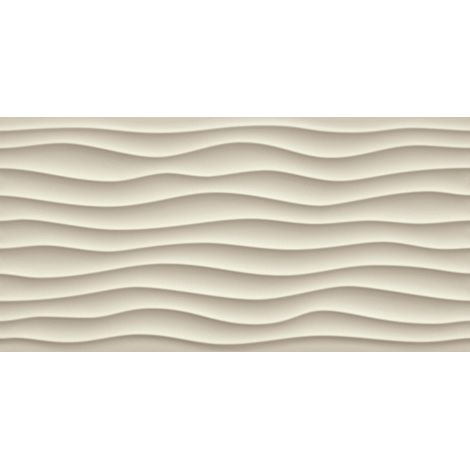 Carrelage 3D Beige Hill 80x40x1 cm Mat Cavaro - Mur intérieur (vendu par carton de 1,28 m²) - RO'MA CARRELAGE