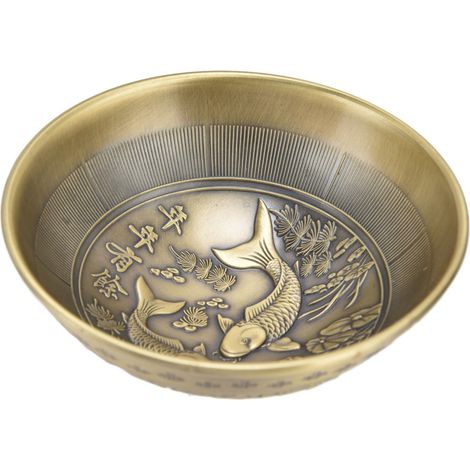 Retro-Räuchergefäß aus Kupferlegierung, Räuchergefäßhalter für Büro und Flur, Bronze 278 (1/5)