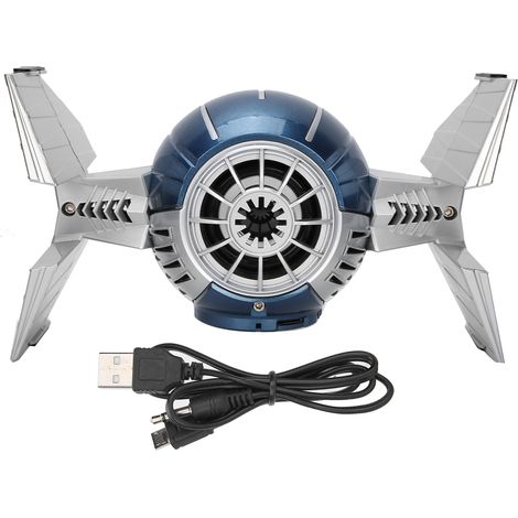Enceinte Bluetooth Sans Fil - Enceinte Portable Style Capsule Spatiale - Basses Renforcées - Fonction TWS - FM - Entrée AUX - Carte Mémoire - 1 Pièce (1/5)