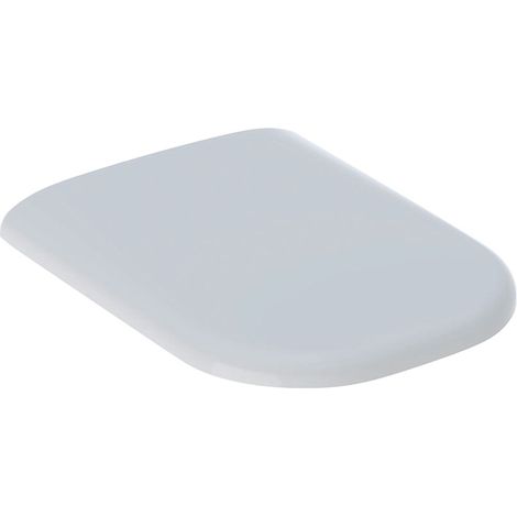 Sedile WC GE Smyle con sistema di abbassamento automatico, bianco