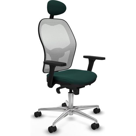 Bürostuhl piqueras y crespo Jorquera weiß Netzstoff (1/2)