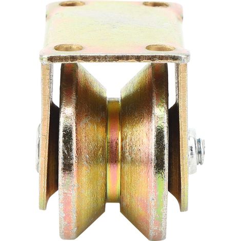 Galet de guidage industriel, guide de porte coulissante en acier, 45, avec rainure en V (1/5)