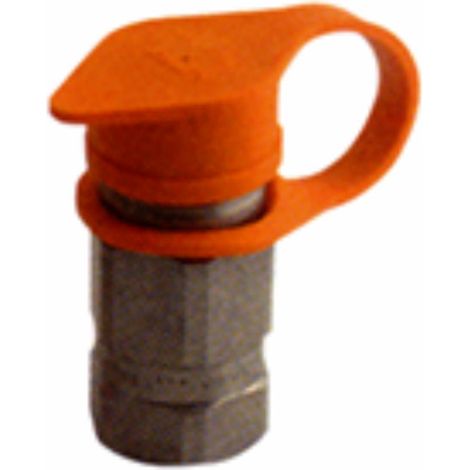 Tappo Parapolvere Faster Rosso Faccia Piana Maschio M3/4" (1/2)