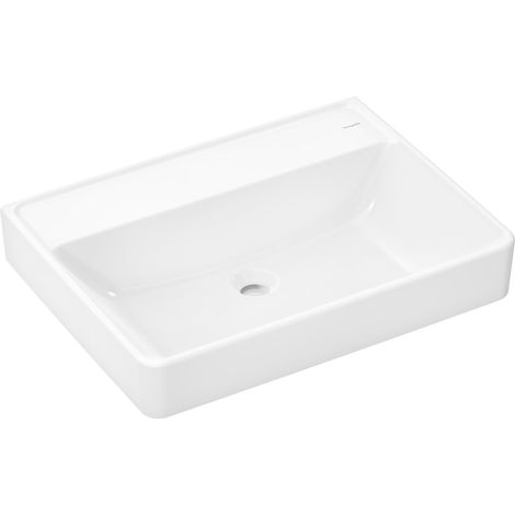 hansgrohe Xanuia Q lavabo, sans trou pour robinet, avec