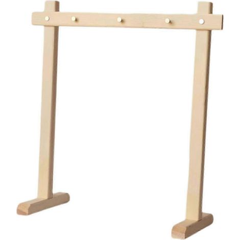 Support en bois pour carillon éolien, support pour gong, présentoir à bijoux - léger, facile à assembler, compatible avec la décoration intérieure et la vente au détail. (1/5)