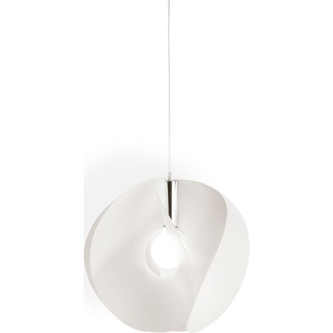 Lampadario a sospensione ATOM Bianco diametro 45x h42 cm (1/2)