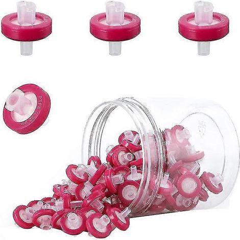 100 Stück Syrin-Filter Hydropho 0,22 um Membran 1 m Porenfiltrat Non-Syrin L (1/5)
