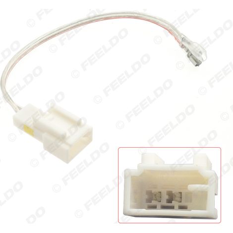 Adaptateur audio compatible avec les câbles de haut-parleurs subwoofer Toyota/Mitsubishi/Subaru pour modification de câblage de voiture
