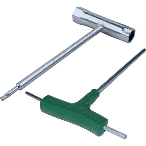 Clé à douille pour tronçonneuse avec clé hexagonale pour tronçonneuse, outil pour Stihl, Echo, Poulan, Partner, John Deere, Jonsered, Dolmar (1/5)