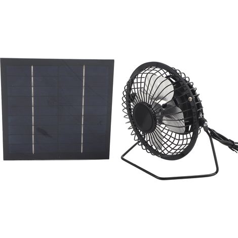 Mini panneau solaire 5W avec ventilateur de refroidissement portable photovoltaïque-AquaForge (1/5)