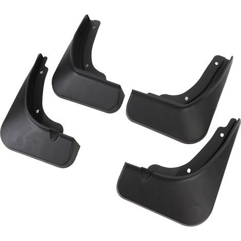 Lot de 4 bavettes de protection anti-boue pour voiture, résistantes aux chocs et robustes, noires, pour roues avant et arrière, compatibles avec Sportage 2023 et 2024.