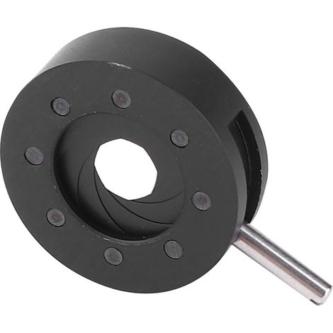 MicroscopeSK8 - Diaphragme optique réglable avec adaptateur à iris pour microscope (1/5)