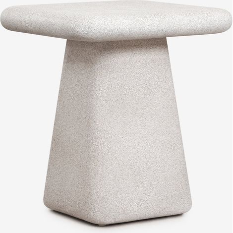 SKLUM Quadratischer Nachttisch 45x45 cm aus Zement Maelis                                   
