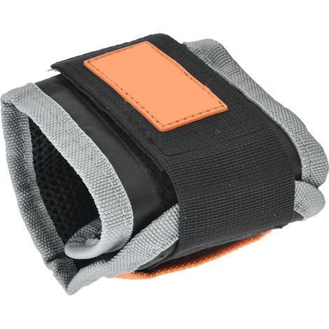 Bracelet de rangement portable en tissu Oxford pour électricien, avec organisateur de pièces et bracelet magnétique. (1/5)