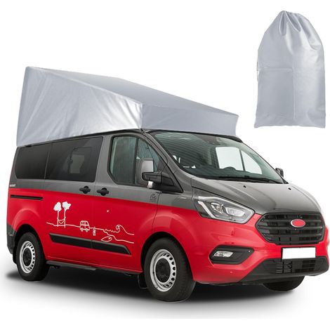 Protection du Toit Relevable Remplacement pour Ford Transit Custom, Tente de Toit de Camping Car avec Protection Contre Les Intempéries pour Toit Escamotable, Ne Convient Pas Aux Toitures Rénovées,Per (1/5)