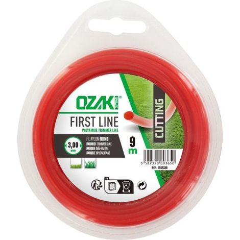 Fil débroussailleuse rond Ozaki 3 mm 120 mètres (1/4)