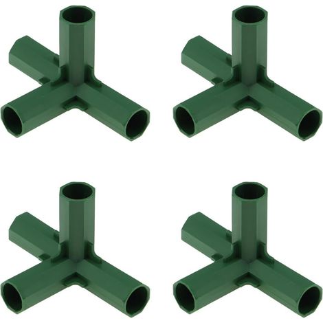 Gewächshausverschraubungen 16 mm, Tropfbewässerungszubehör, langlebige Pflanzenrohrteile.