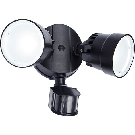 Applique esterna SHRIMP Lutec nera LED 15W sensore
