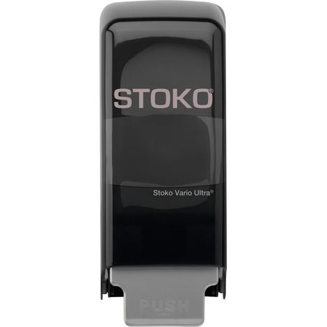 Distributore di pareti in plastica nera Stoko Vario Ultra® per sistemi flessibili di distribuzione di bottiglie 1 e 2 L (V) e (A) (A)