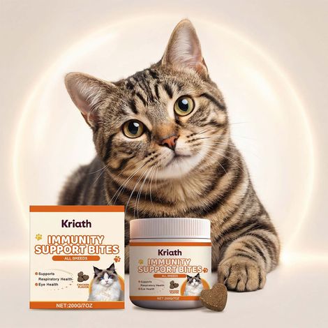 Granulés doux pour le soin du corps des chats, adaptés à tous les âges et facilement absorbés par les chats – 200 g (1/5)