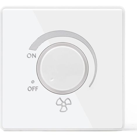 Continuous speed controller for ceiling fan,  220V 10A type 86 surface-mounted fan speed switch controller (1/5)