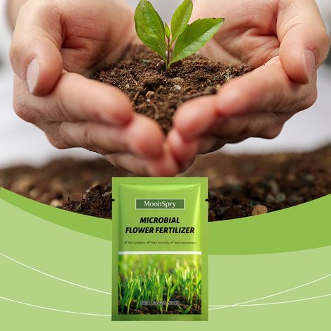 Portable gardening fertilizer for indoor and outdoor plants, suitable for watering and maintaining flowering plants - 100g -- BIEMMEDUE (1/5)