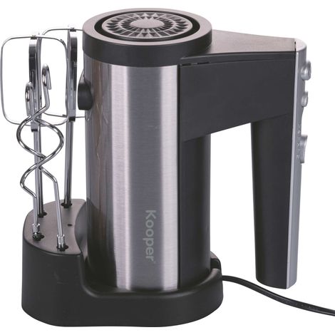 SBATTITORE ELETTRICO 300W NERO E ACCIAIO