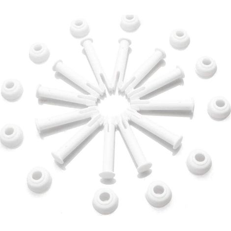 Joints et goupilles d'étanchéité pour piscines Intex à cadre métallique rond, pièces détachées, pièces de rechange pour piscines Intex (6 cm / 2,36 pouces) (12 pièces) (1/5)