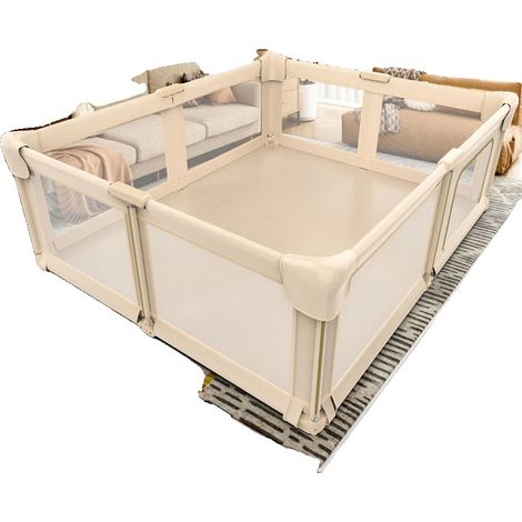 Parc, Design Pliable, Panneaux en Maille de Sécurité, Beige 150x180CM (1/2)
