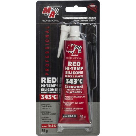 ROTES SILIKONDICHTMITTEL 343°C 85G - BIS 20-A12