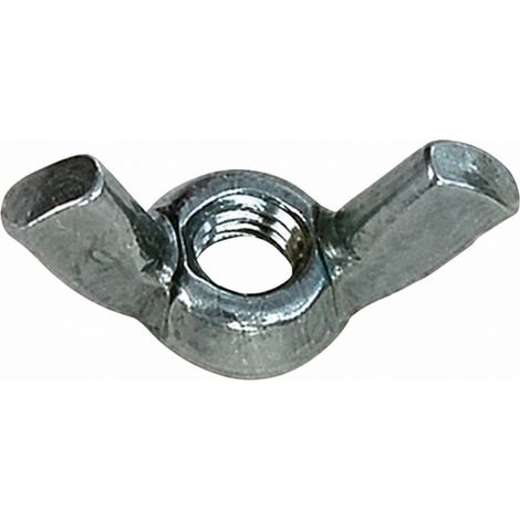 Dado ad alette in acciaio inox A4 diametro 8 mm, 3 pezzi.