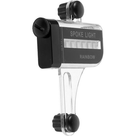 Éclairage pour roues de vélo, éclairage de rayons, accessoires de vélo, cyclisme de nuit, 14 LED circulaires double face, 1 lot (1/5)