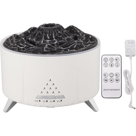 350-ml-Bluetooth-Diffusor für ätherische Öle im Vulkan-Design, US-Stecker, 100–240 V (1/5)