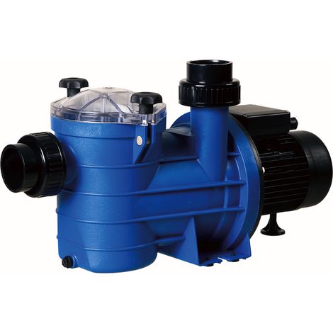 Pompe de filtration 0,75 CV – Débit max 17 m³/h – Monophasée – Corps en thermoplastique renforcé – Compatible traitement au sel – Hydroswim