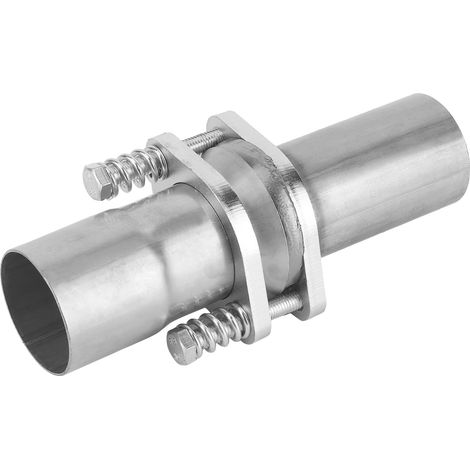 Kit de Réparation Universel en Acier Inoxydable pour Tuyau d'Échappement, 2.25 Pouces ID à 2.25 Pouces OD, avec Bague, Ressort et Boulon (1/5)