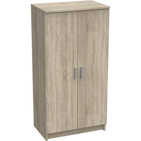 Schuhregal Abram, Schuhschrank 6 Regale, 35,3x54,6x108,4h cm Braun