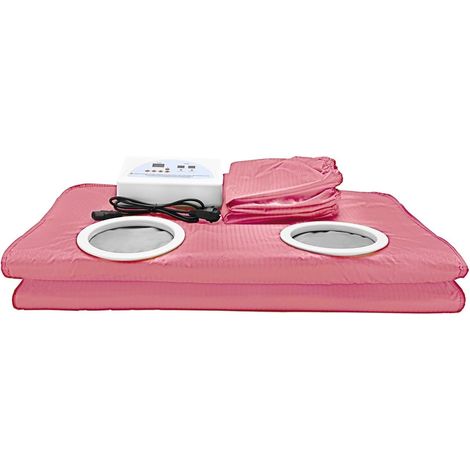 Kit de sauna portatif Couverture de sauna avec manches, couverture de sauna thermique numérique for la perte de poids et fitness (avec 2 manches) Tente de sauna personnelle pour spa à domicile ( Color (1/5)