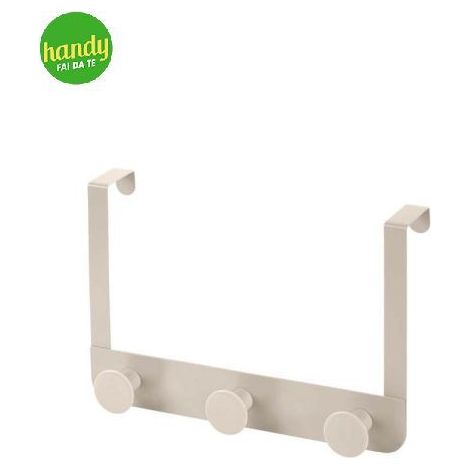 Appendino tondo Feridras Fiore 3 ganci Beige (1/2)