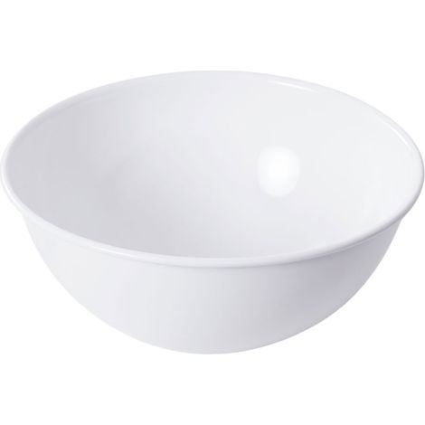 Riess Obst- und Salatschüssel Ø30cm 4,5L Weiss Emaille